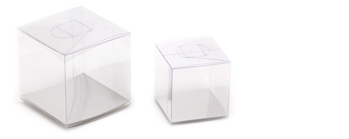 Caja transparente para regalos | envases en PVC